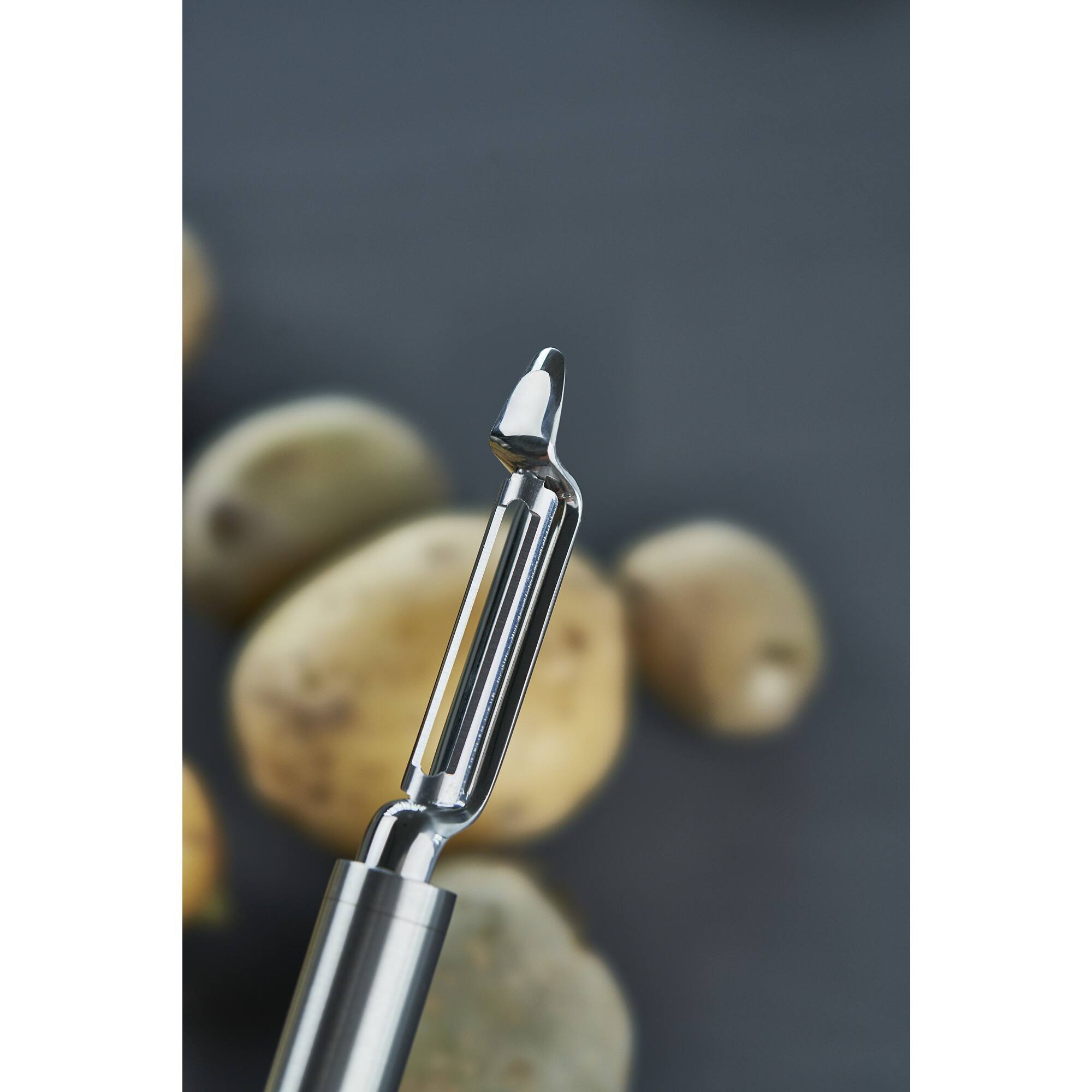Alt View 4. ZWILLING - ZWILLING Pro Swivel Peeler - Stainless Steel.