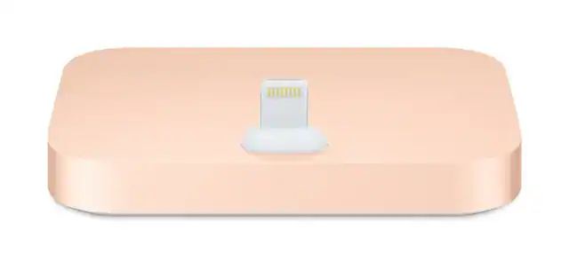 Front. Apple - iPhone Lightning Dock - APP-MQHX2AM/A.