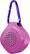 Left. Insignia - Portable Bluetooth Speaker - Hot Pink.
