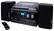 Front. JENSEN - 4W 2-CD Stereo System with CD Recorder - Black.