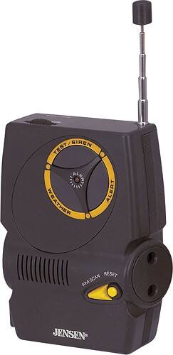 Angle Standard. Jensen - Weather Band Radio.