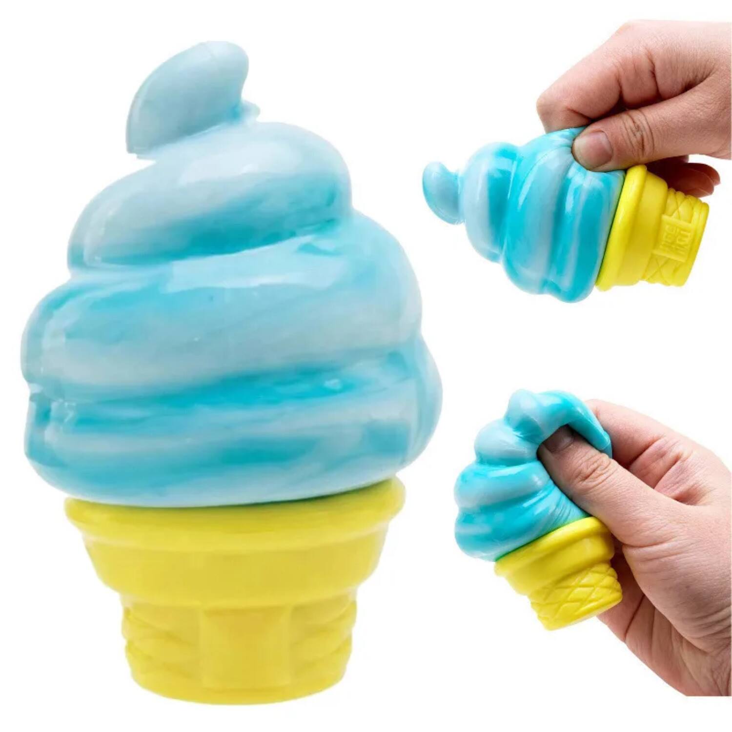 Angle. Fun Storm - Fun Storm Nice Cream Cone Ice Cream Squishy (3 pcs).