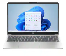 HP - Refurbished Excellent - 15-fd0037ds 15.6" Touch Intel Processor N200 3.2 GHz up to 3.7 GHz 4GB DDR4 128GB UFS Windows 11 Home Laptop - Blue