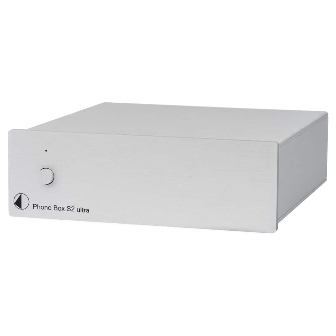 Pro-Ject - Phono Box S2 Ultra MM/MC Phono Preamp - Silver