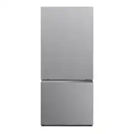 Verona - 30 inch Bottom Freezer Refrigerator with 17.6 cu. ft. Total Capacity - Stainless Steel Look