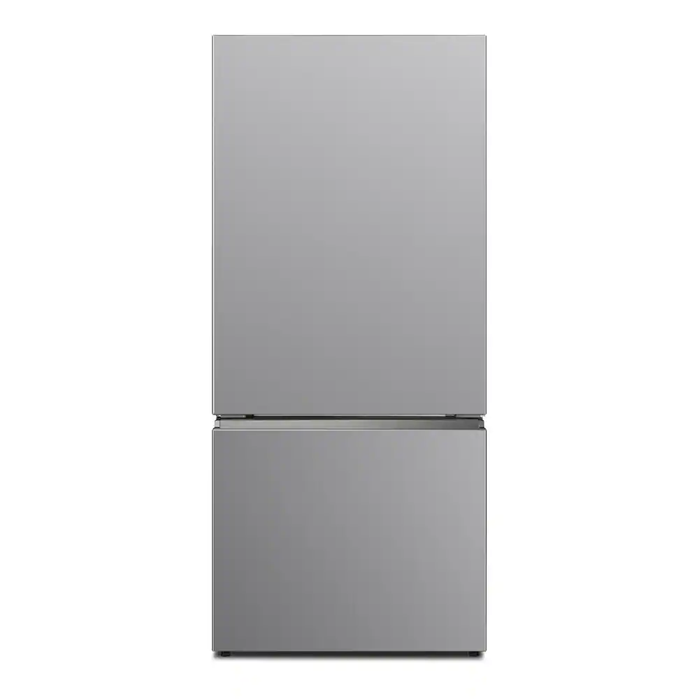 Front. Verona - Verona 30 inch Bottom Freezer Refrigerator with 17.6 cu. ft. Total Capacity in Stainless Steel Look - Stainless Steel Look.