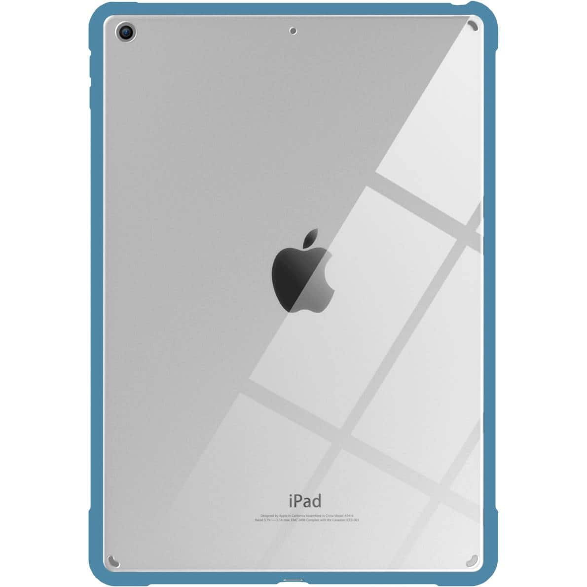 Front. SaharaCase - Hybrid Flex Series Case for Apple iPad 10.2 (8th Generation 2020 and 9th Generation 2021) - Clear Blue.