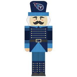 Fan Creations - Tennessee Titans 31'' Nutcracker Leaner - Multicolor