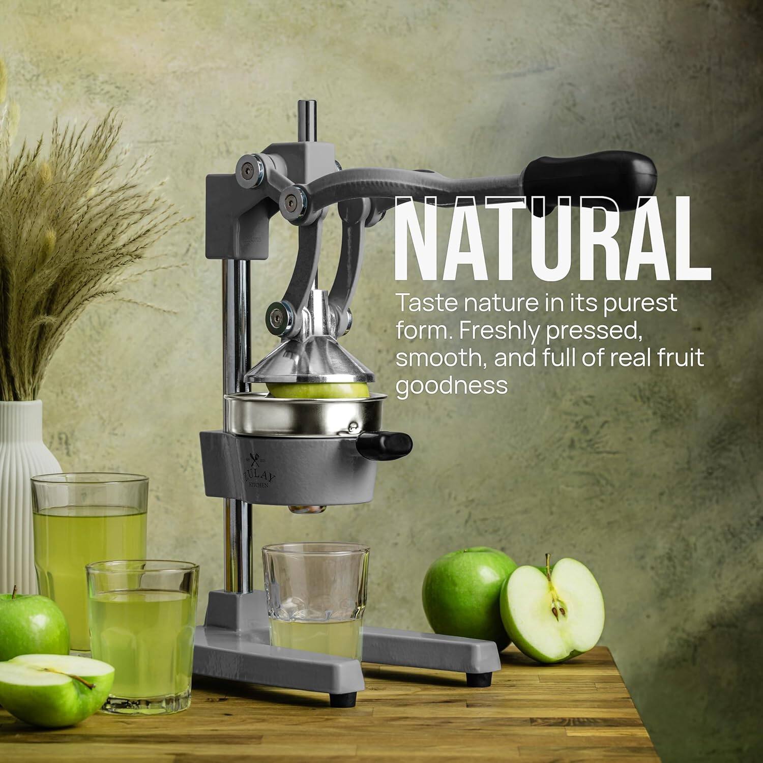 NATURAL  
Taste nature in its purest form. Freshly pressed, smooth, and full of real fruit goodness