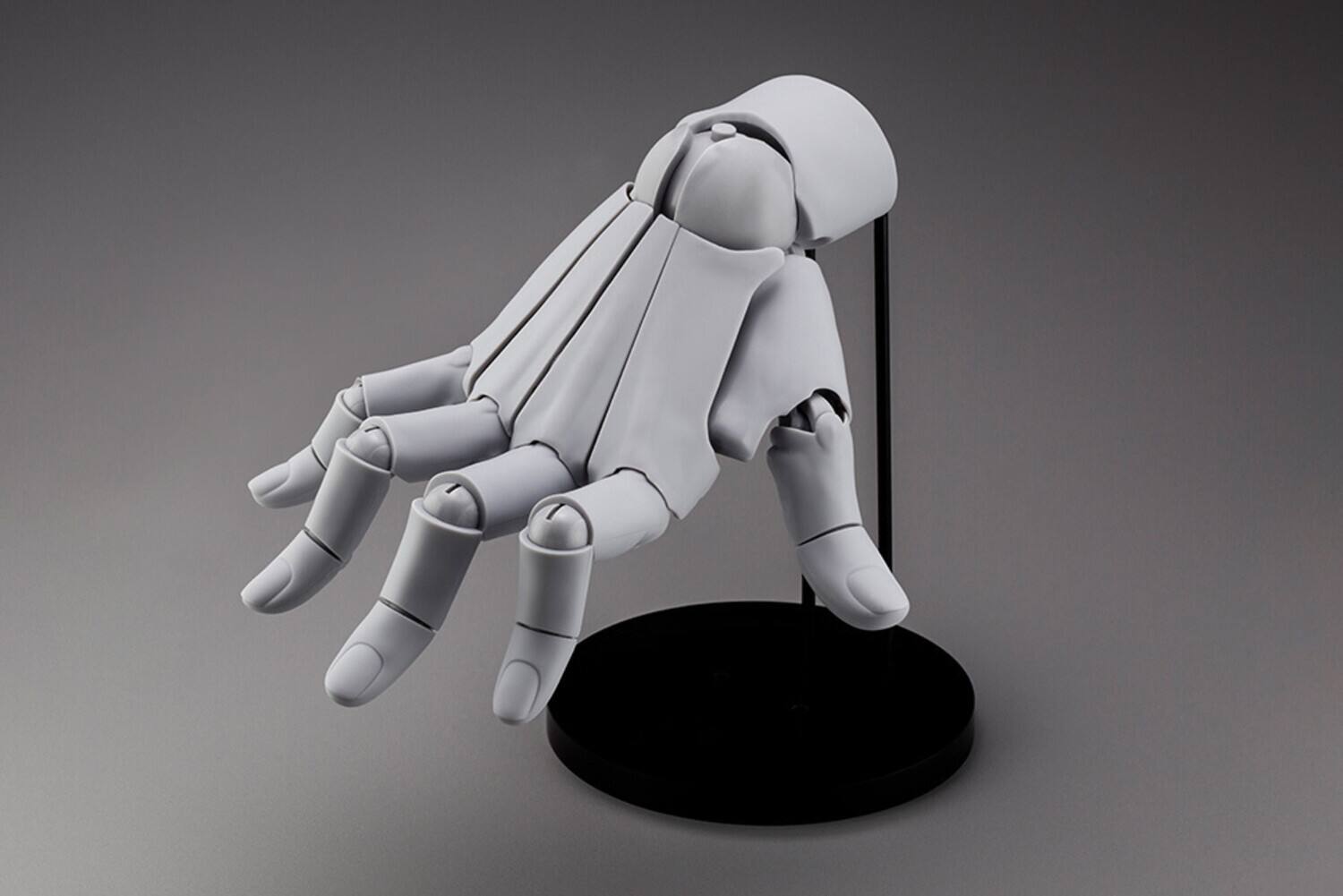 Alt View 3. PopMarket - Kotobukiya - Artist Support Item - Hand Model Right - Gray   - COLLECTIBLES - Multicolor.