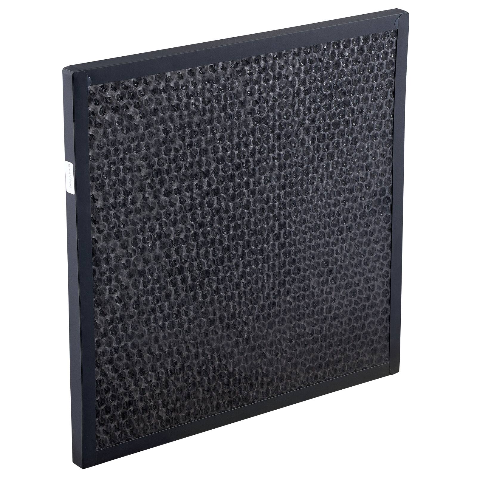 Alt View 4. VEVOR - Active Carbon Filters, 3 Pack, 15.7'' x 15.7'' Air Filter Replacement, High-efficient Stage 2 Filters - Black.