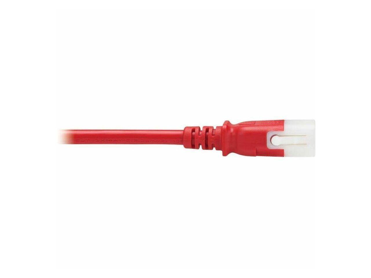 Alt View 10. Eaton - Eaton Tripp Lite 6ft PDU Power Cords C13 to P-Lock C14 Heavy-Duty 15A Red 6 Pack - Red.