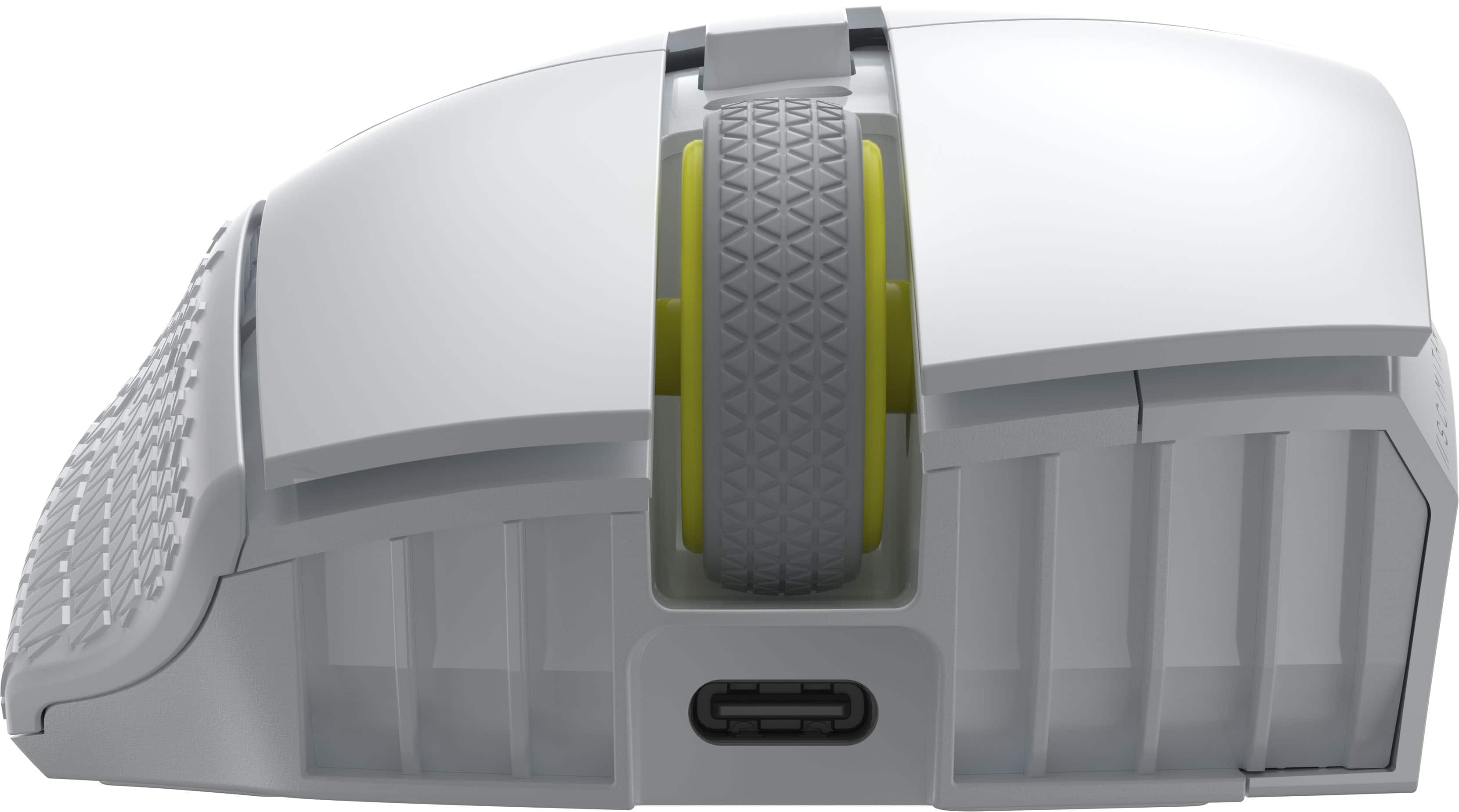 Alt View 14. CORSAIR - Scimitar Elite Wireless SE Gaming Mouse with 16 Programmable Buttons - White.