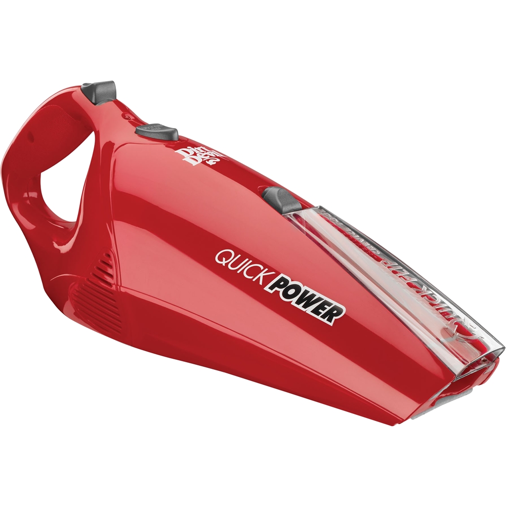 Best Buy: Dirt Devil Quick Flip Plus Bagless Cordless Hand Vac Red BD30025B