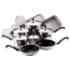 UPC 631899712387 product image for Farberware - Classic Series 17-Piece Cookware Set - Stainless Steel | upcitemdb.com