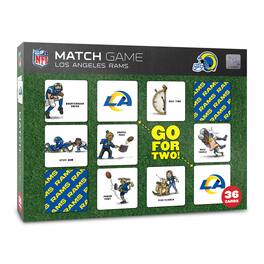 YouTheFan - Los Angeles Rams Licensed Memory Match Game - Multicolor