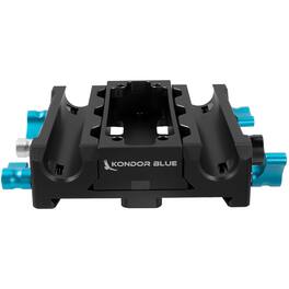 Kondor Blue - LWS ARRI Bridge Plate Receiver Only, Raven Black