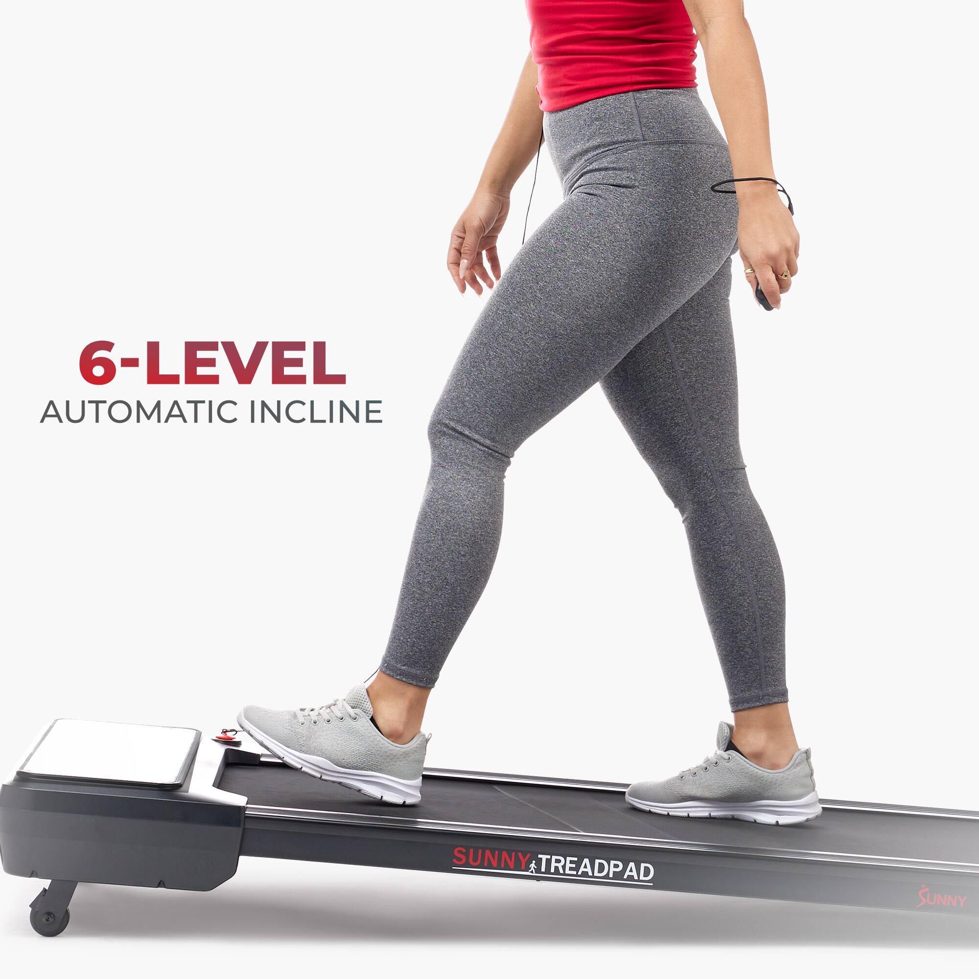 6-LEVEL AUTOMATIC INCLINE, SUNNYTREADPAD, SUNNY