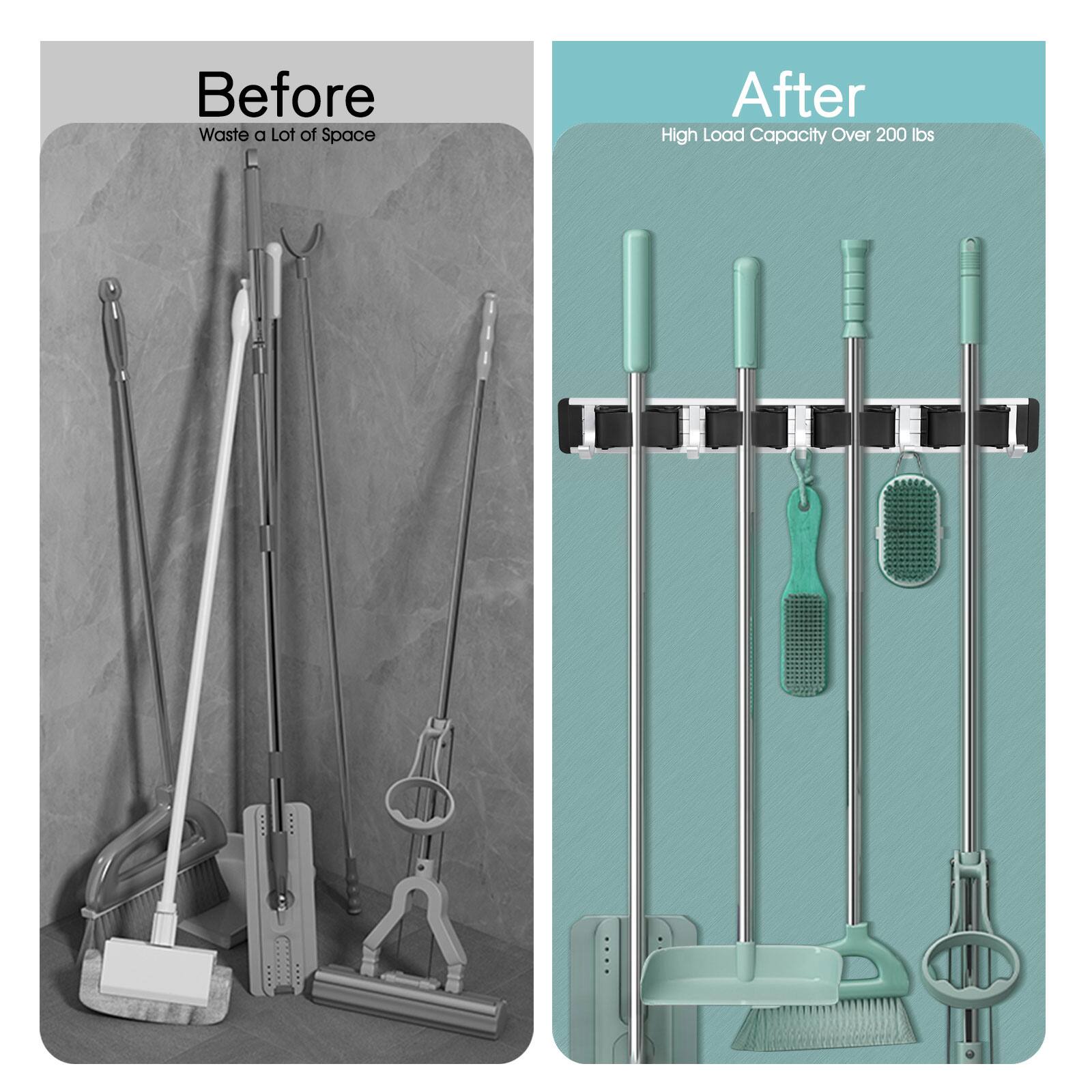 Before: Waste a Lot of Space  
After: High Load Capacity Over 200 lbs