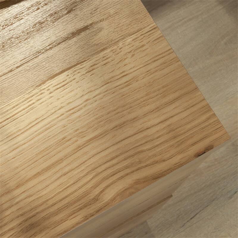 Alt View 6. HTUTWOO - 2-Drawer Lateral File Cabinet with Practical Storage - Full-Extension Slides, Safety Interlock System for Home Office - Brown.