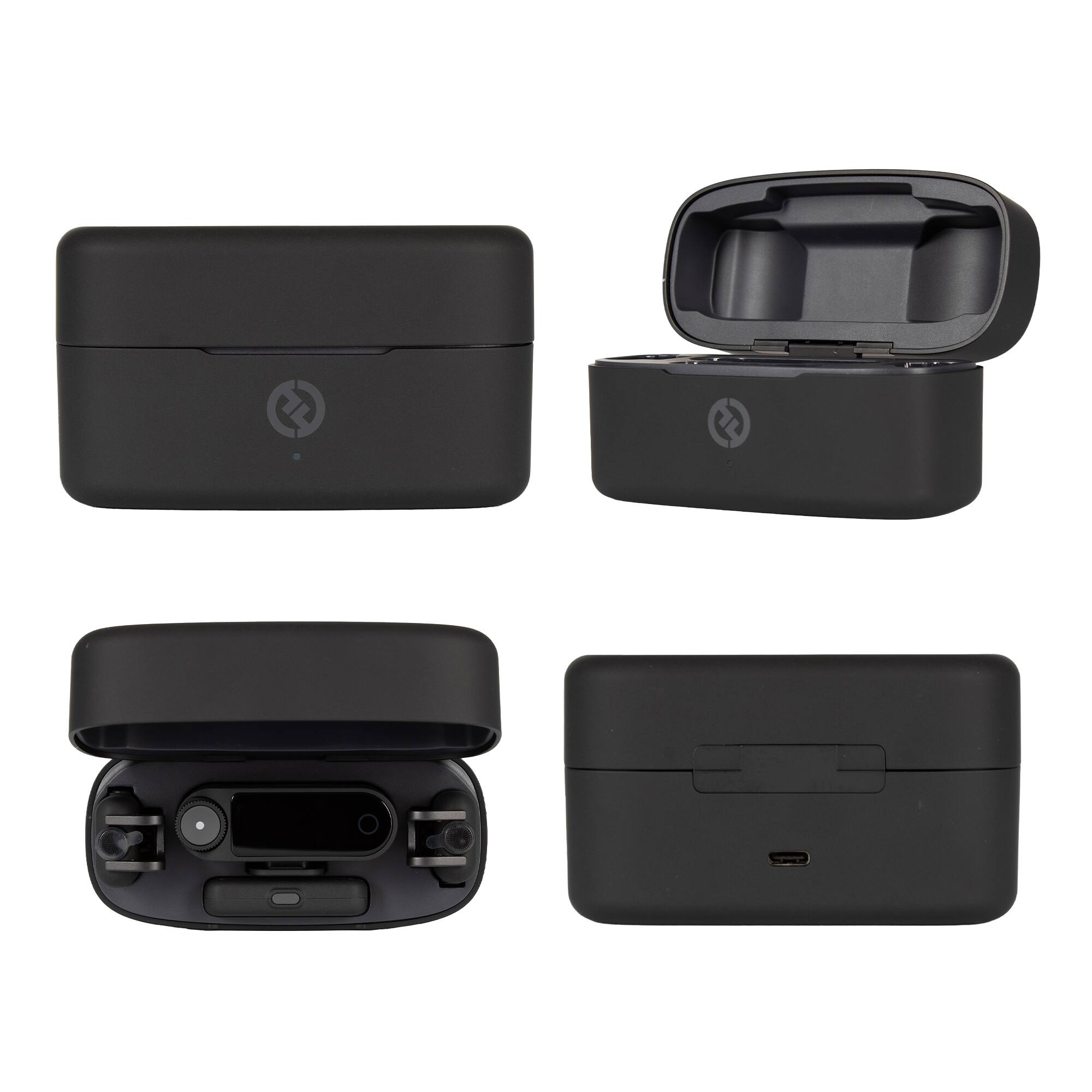 Alt View 4. HollyView - Hollyland/HollyView Lark Max Microphone 8GB Onboard Storage MaxTimbre Technology 1 Transmitter & 2 Receiver for Camera D.