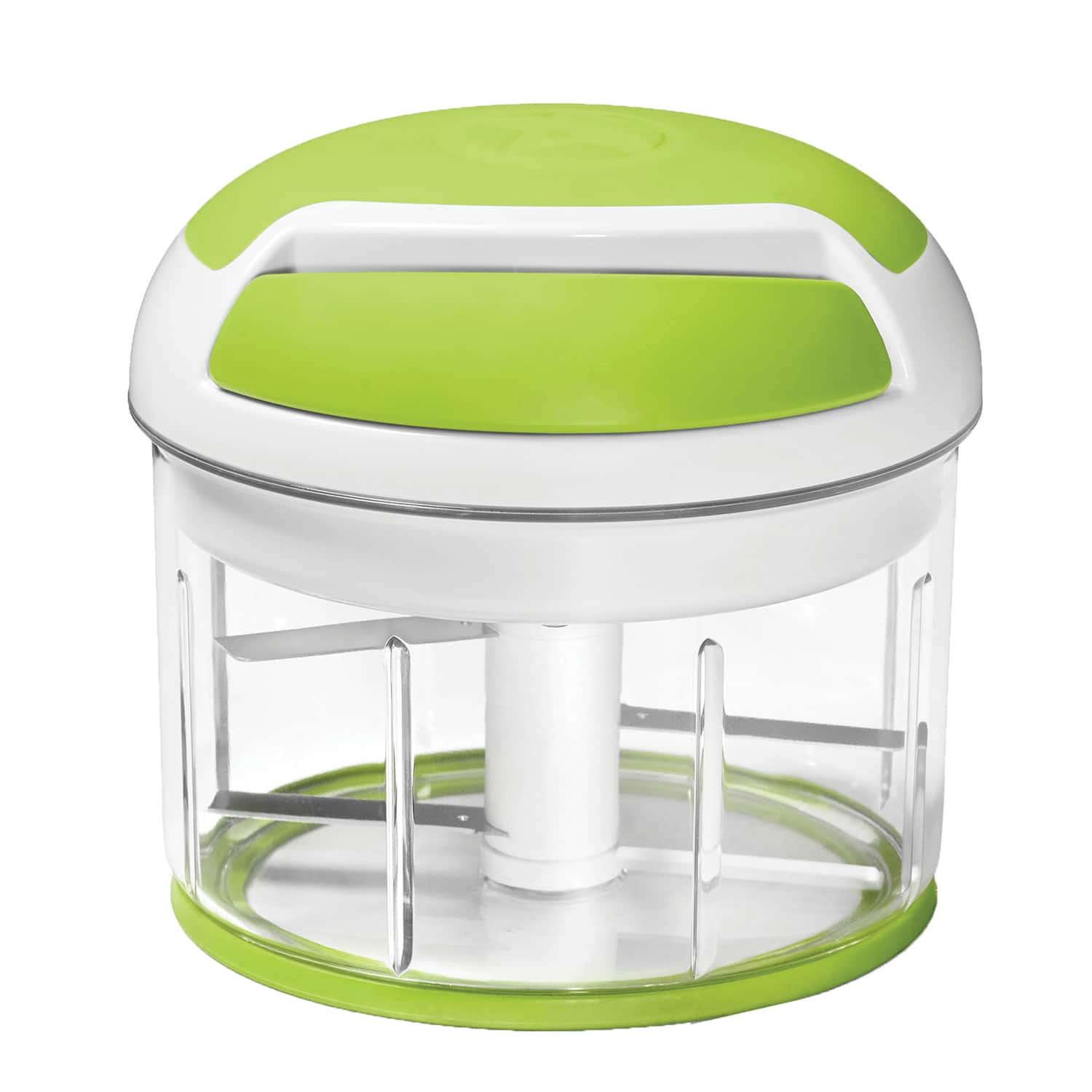Starfrit - 092969-002-0000 Pull Chopper With Lid, /white - Green