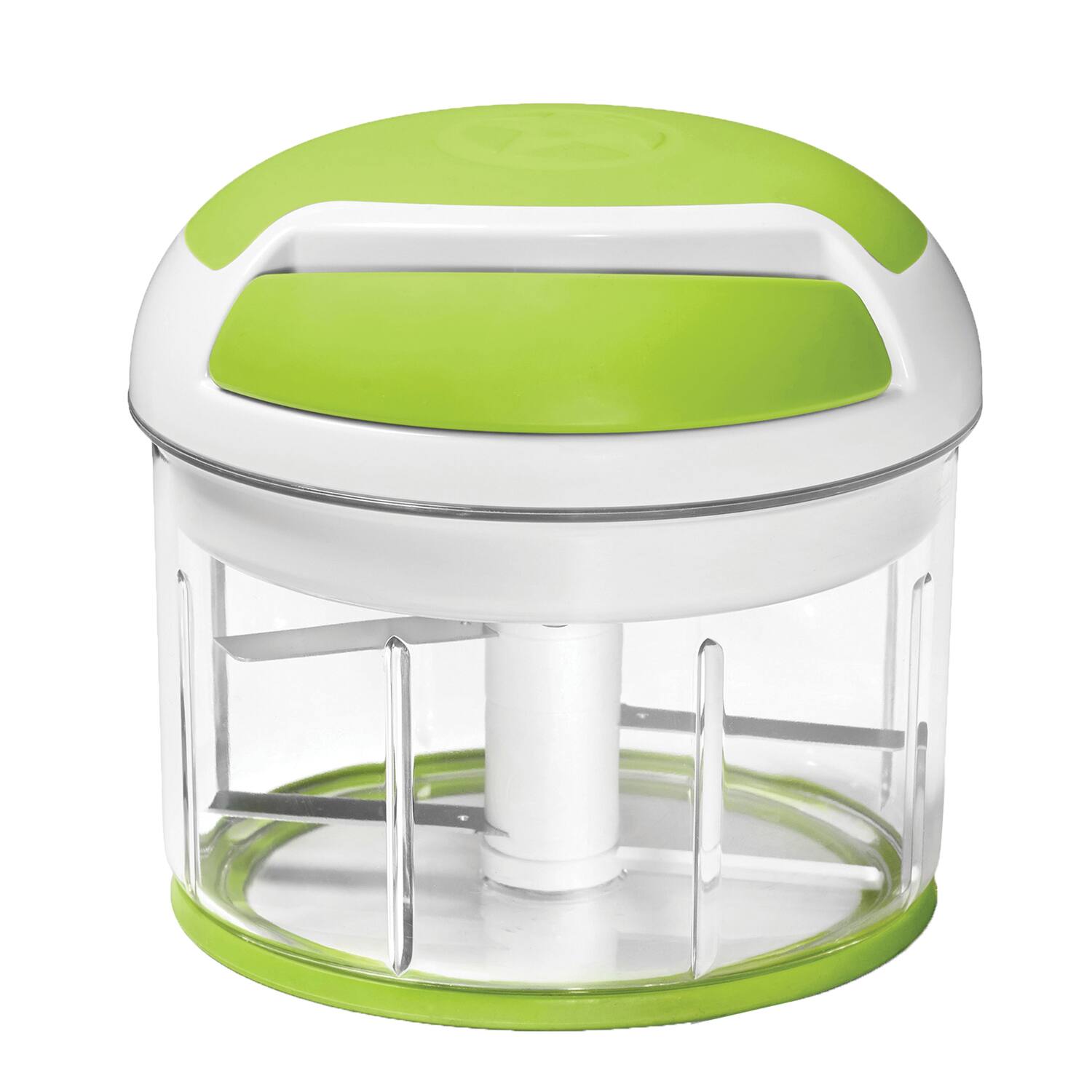 Starfrit - 092969-002-0000 Pull Chopper With Lid, /white - Green