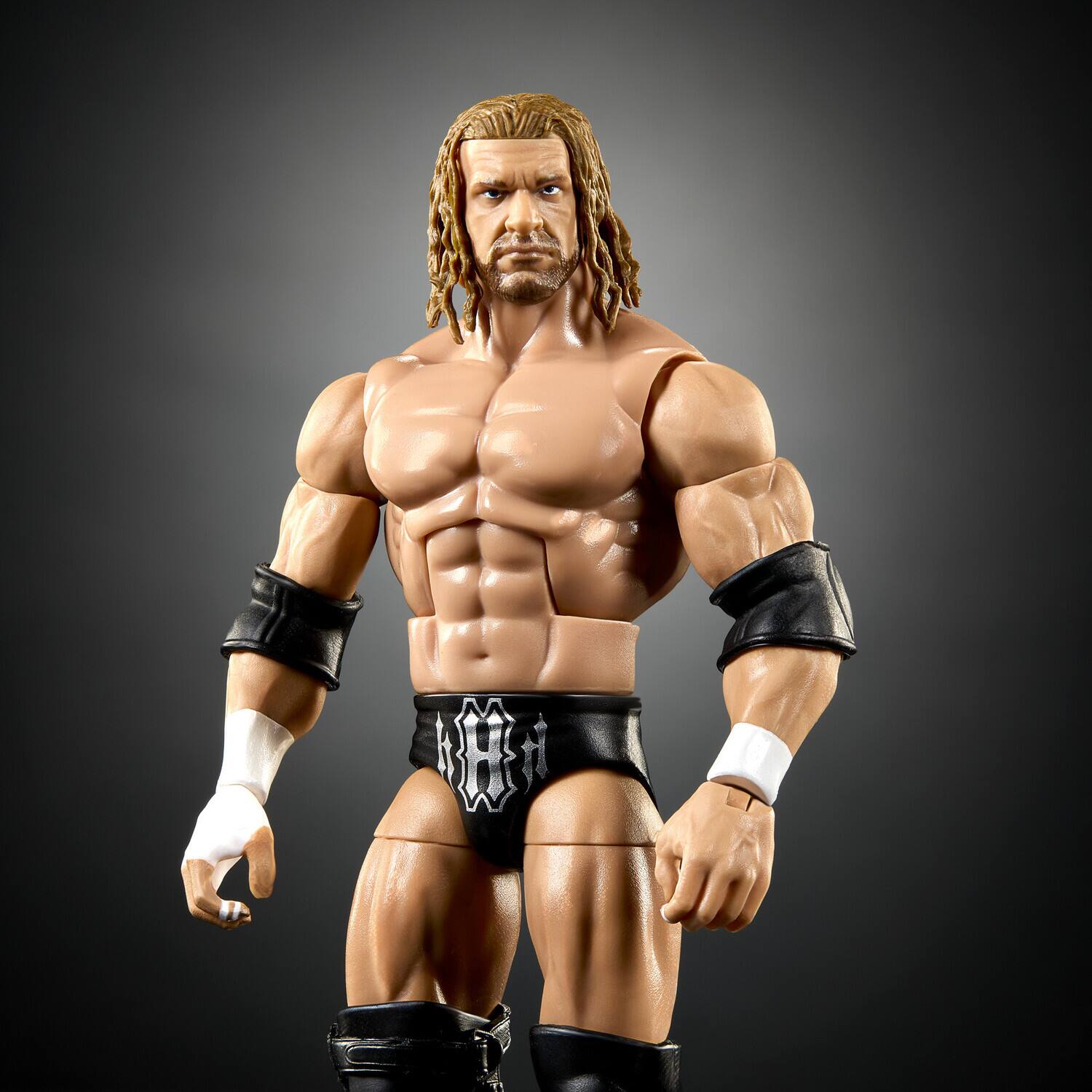 Alt View 4. Mattel - WWE Elite Collection 6" Summerslam Triple H Action Figure with Jesse Ventura Build-A-Figure Part   - COLLECTIBLES - Multicolor.
