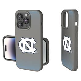Keyscaper - NCAA - North Carolina Tar Heels Linen Logo iPhone Soft Touch Case - 15 - Gray