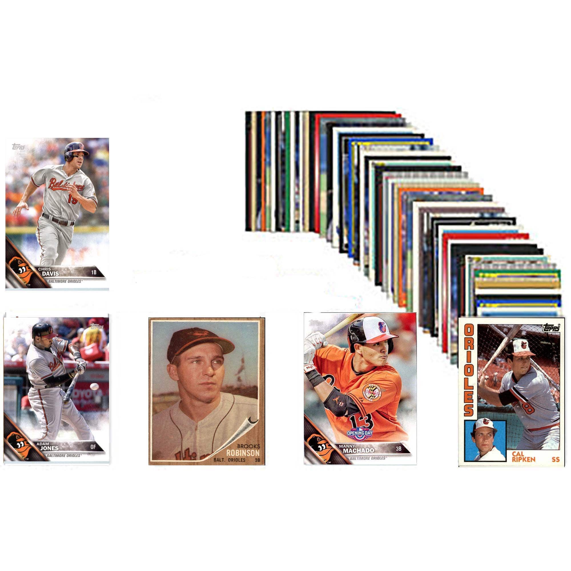C&I Collectibles - Baltimore Orioles Trading Card 50-Count Set - Multicolor price history on PriceWatchPro
