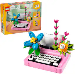 Creator 3 in 1 Typewriter with Flowers Building Toy 31169