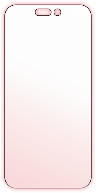 BodyGuardz - Red Light Converter Red Light Screen Protector For iphone 6.3 (2025) - Clear