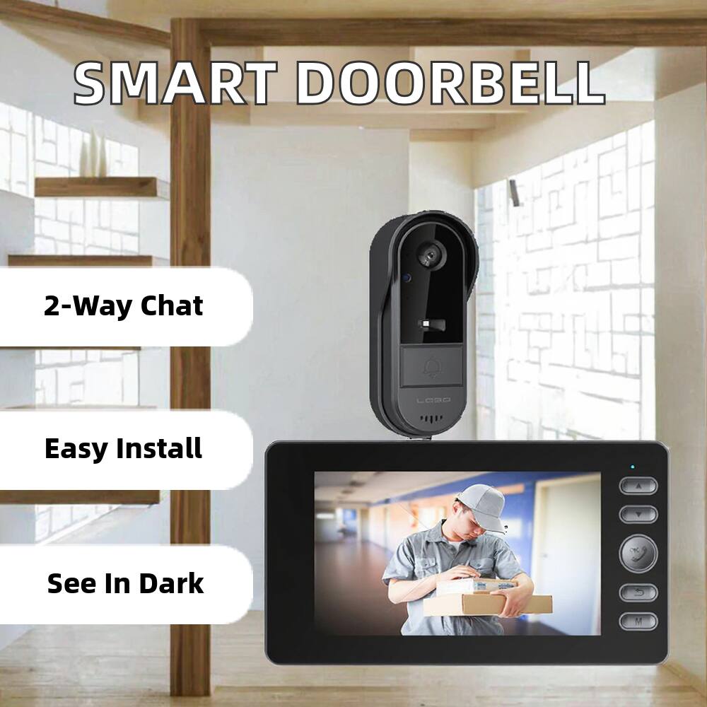 SMART DOORBELL

- 2-Way Chat
- Easy Install
- See In Dark