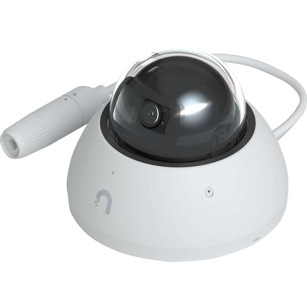 Alt View 2. Ubiquiti - AI 4K UHD Outdoor Network Dome Camera UVC-AI-Dome-W - White.
