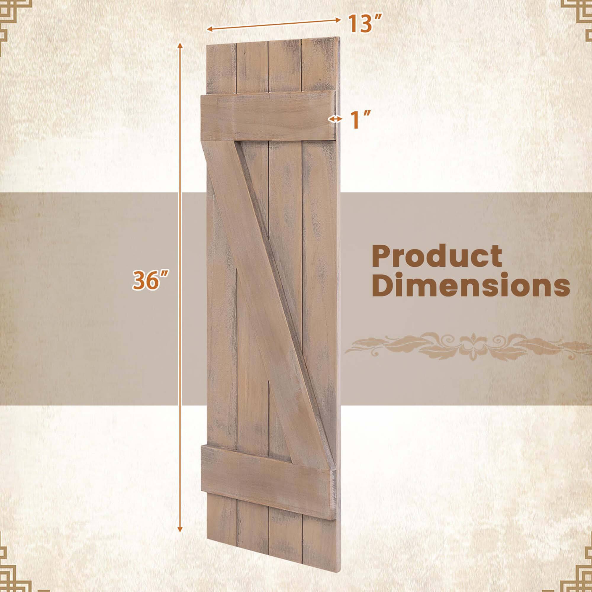 13" x 1" x 36" Product Dimensions