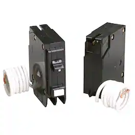 Eaton - 15 amps GFCI Single Pole Circuit Breaker w/Self Test