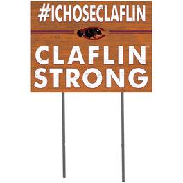 Jardine - Claflin Panthers 18" x 24" Yard Sign - Orange