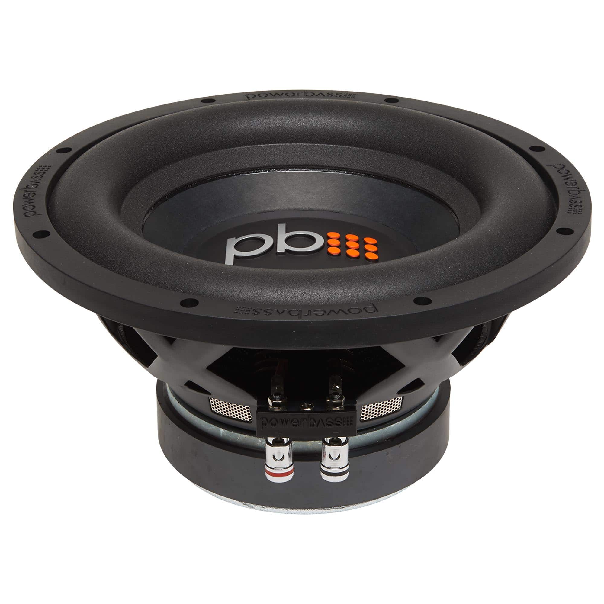 Powerbass - S-1004 - 10" Single 4-Ohm Subwoofer - Black/Gray