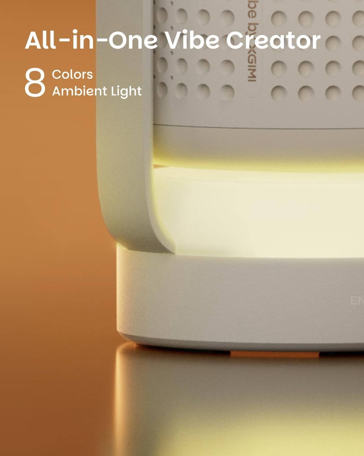 All-in-One Vibe Creator  
8 Colors Ambient Light