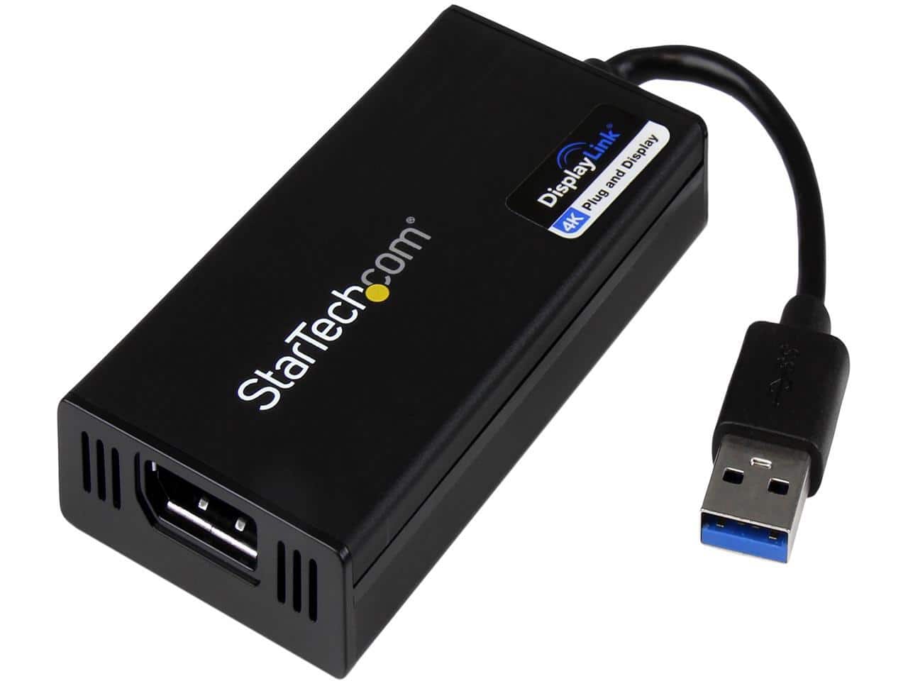 StarTech.com - USB 3.0 to 4K DisplayPort Adapter - DisplayLink Certified - USB 3.0 Video Card - Ultra HD 4K price history on PriceWatchPro