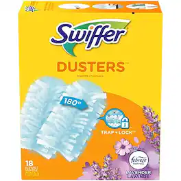 Swiffer - Dusters Multi-Surface Blend Refills, Febreze Lavender Scent, 18/Box (99037) - Blue