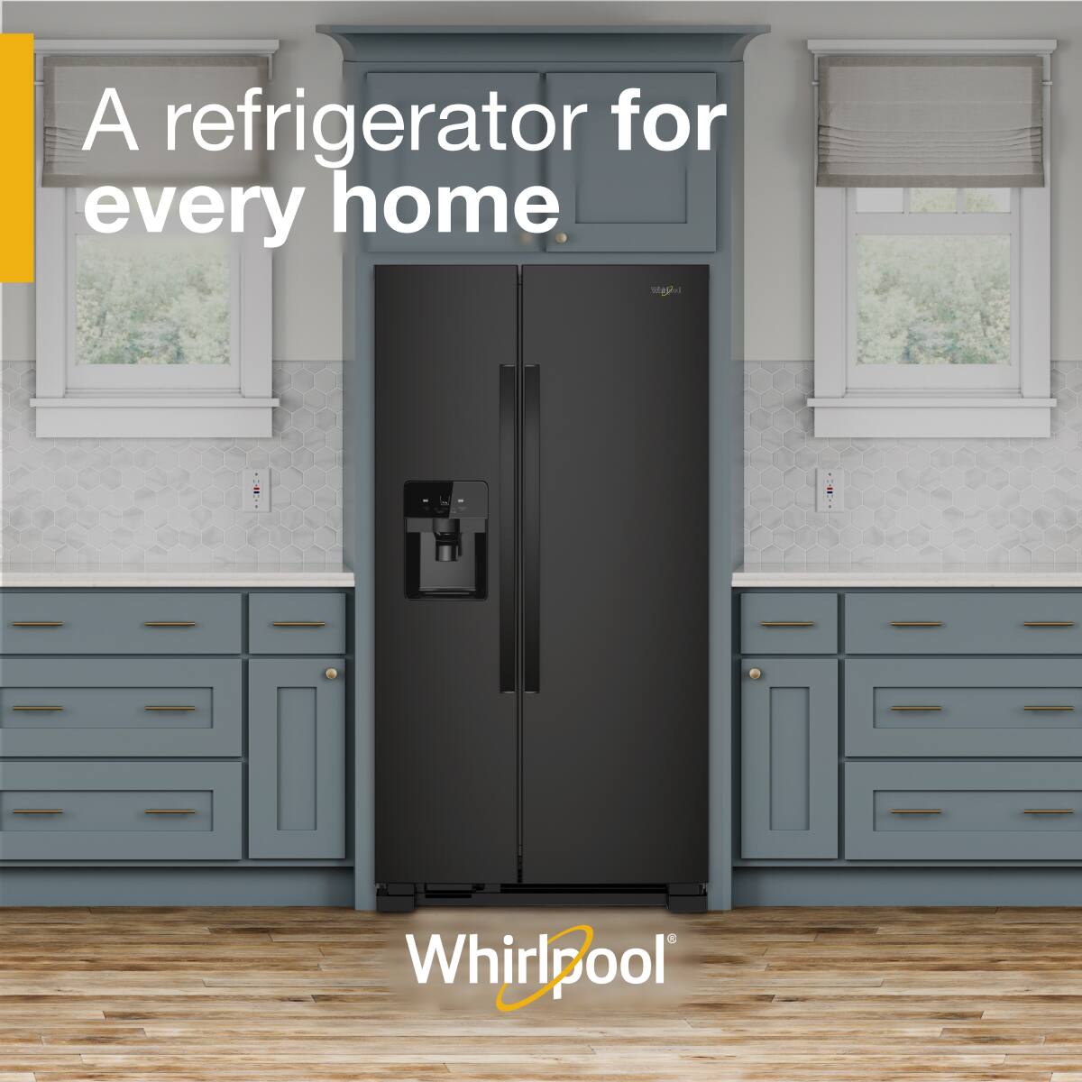 A refrigerator for every home  
Whirlpool