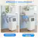 Effortless Installation
Perfect fit for most windows
26.5"-49.5"
59"
Sliding Windows
Single/Double-Hung Windows