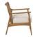 Left. OSP Home Furnishings - Alaina Cane Back Arm Chair - Linen.