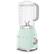 Left. SMEG - SMEG BLF01 Countertop 4-Speed Blender, 48 oz - Pastel Green.