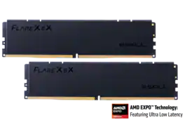 G.SKILL - Flare X5X 32GB (2x16GB) DDR5 6000 PC5-48000 Desktop RAM F5-6000A3636F16GX2-FX5XK - Black