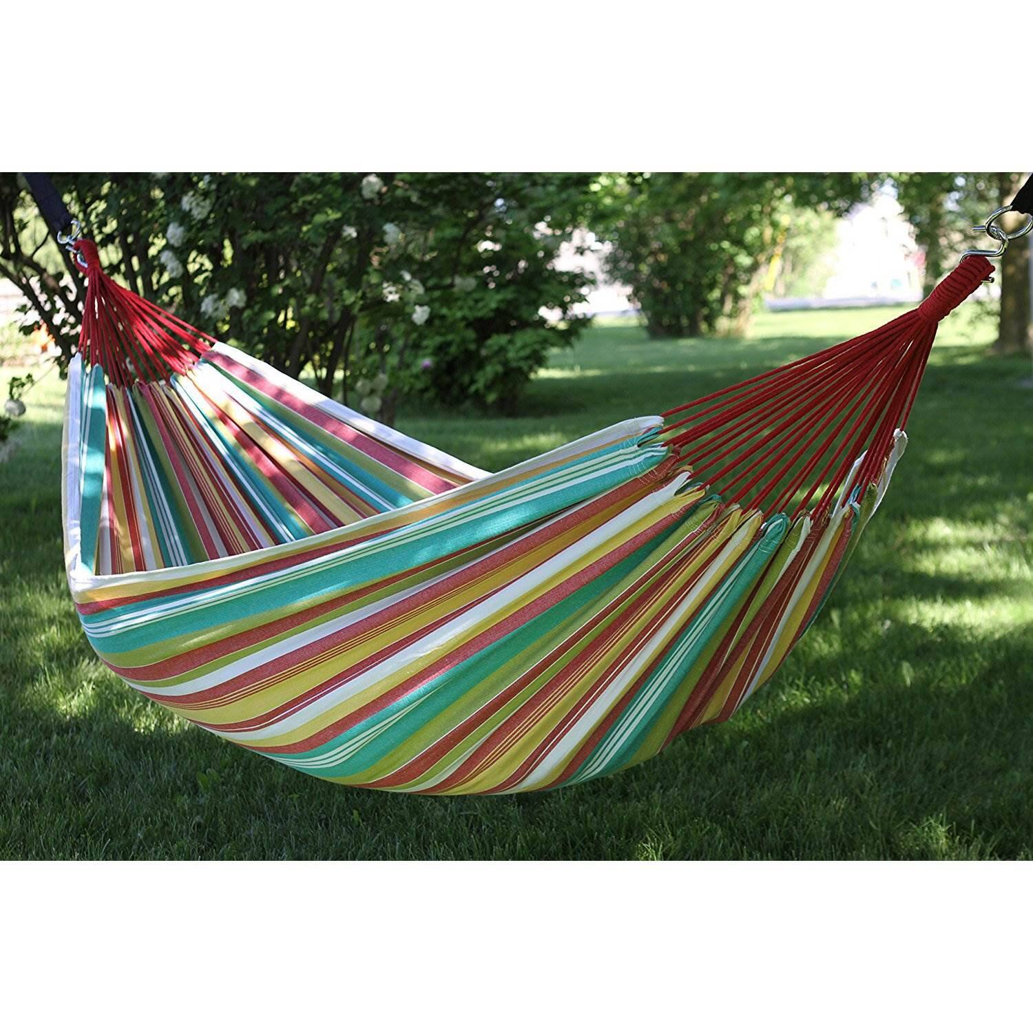 Alt View 2. Vivere - Vivere Brazilian Style Fringe 2-Person Hammock.