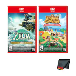 Animal Crossing New Horizons For Switch 2 Edition + The Legend of Zelda: Tears of the Kingdom - Nintendo Switch 2
