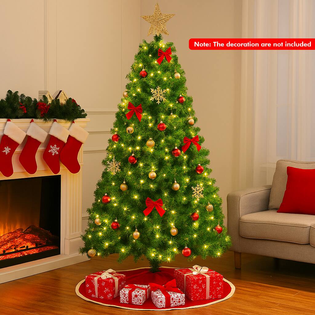 Note: The decorations are not included.