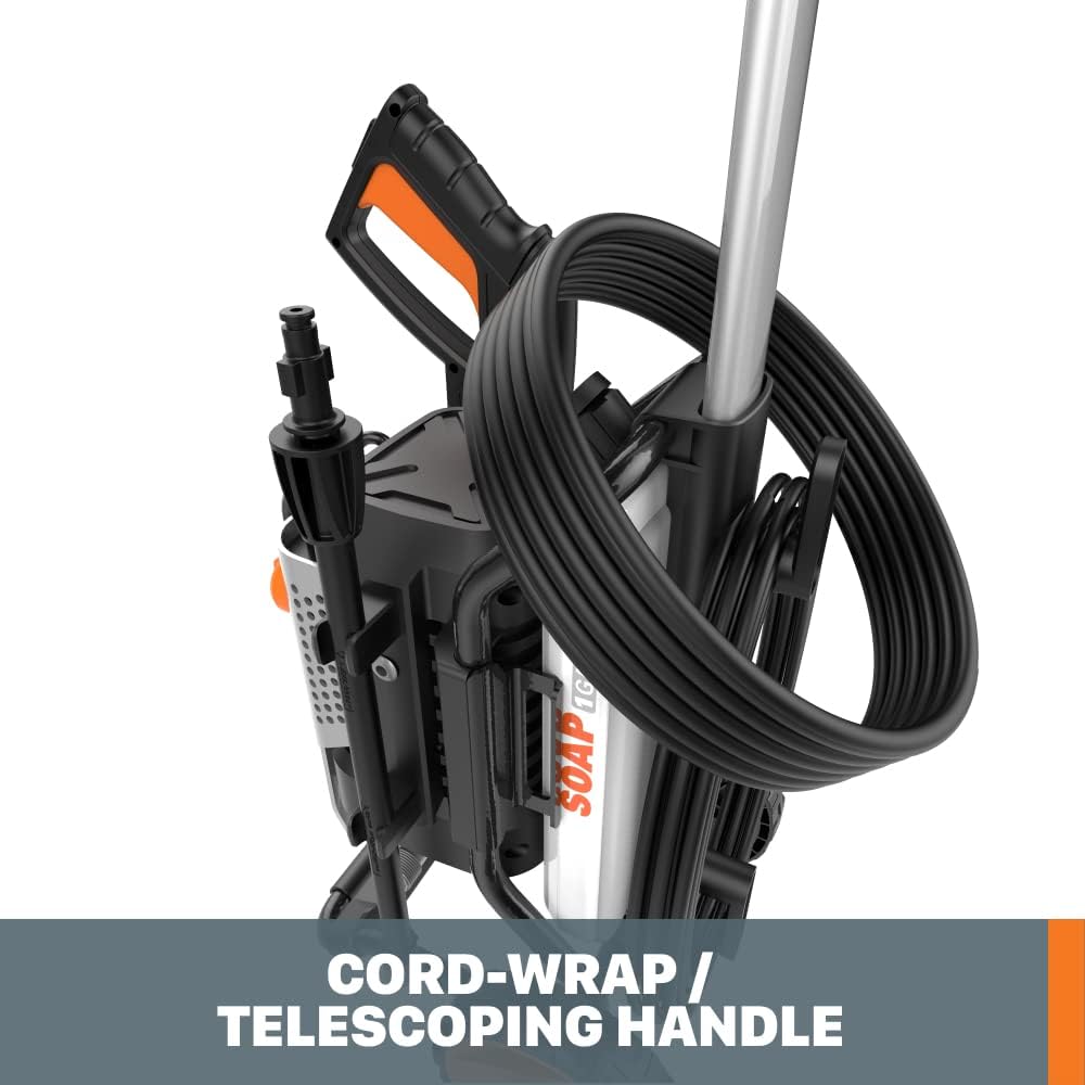 Cord-wrap/ Telescoping handle